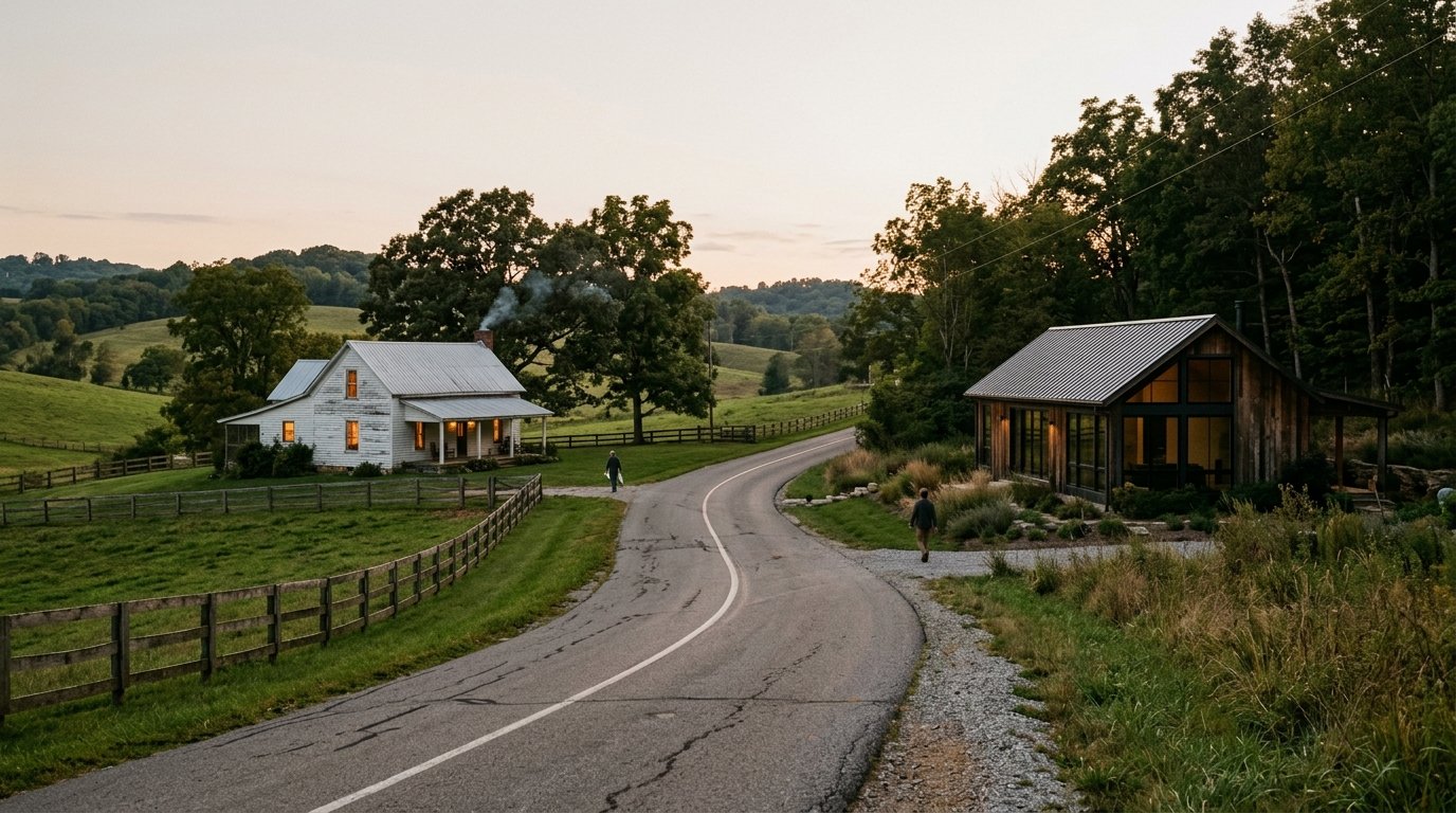 Kentucky properties framing a like-kind exchange concept