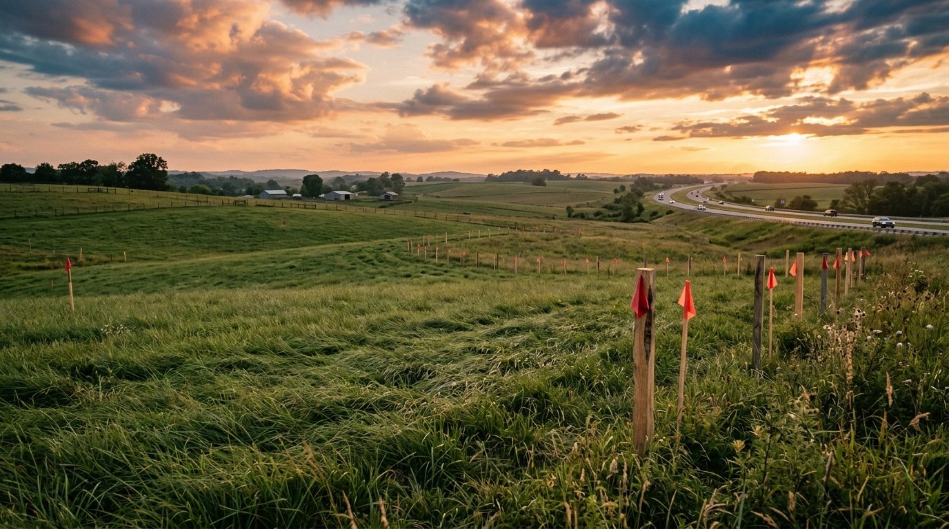 Development land along a Central Kentucky growth corridor